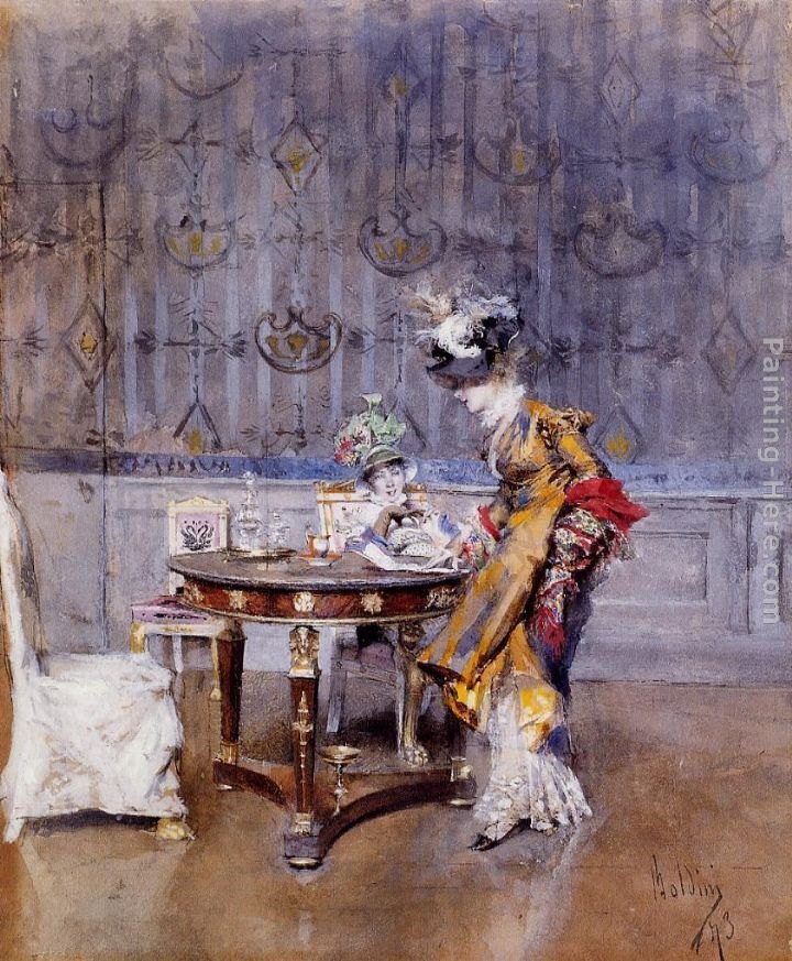 Giovanni Boldini The Letter